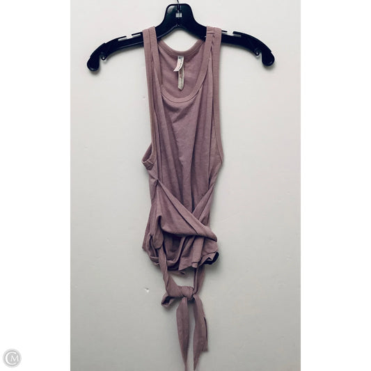 Top Sleeveless By Free People In Purple, Size: S