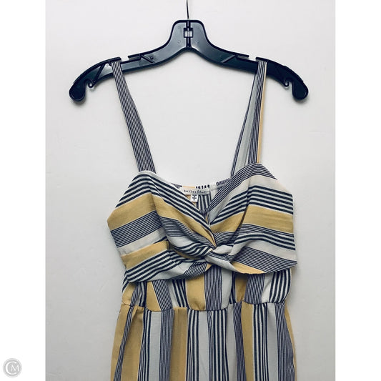 Jumpsuit By Bailey Blue In Striped Pattern, Size: M
