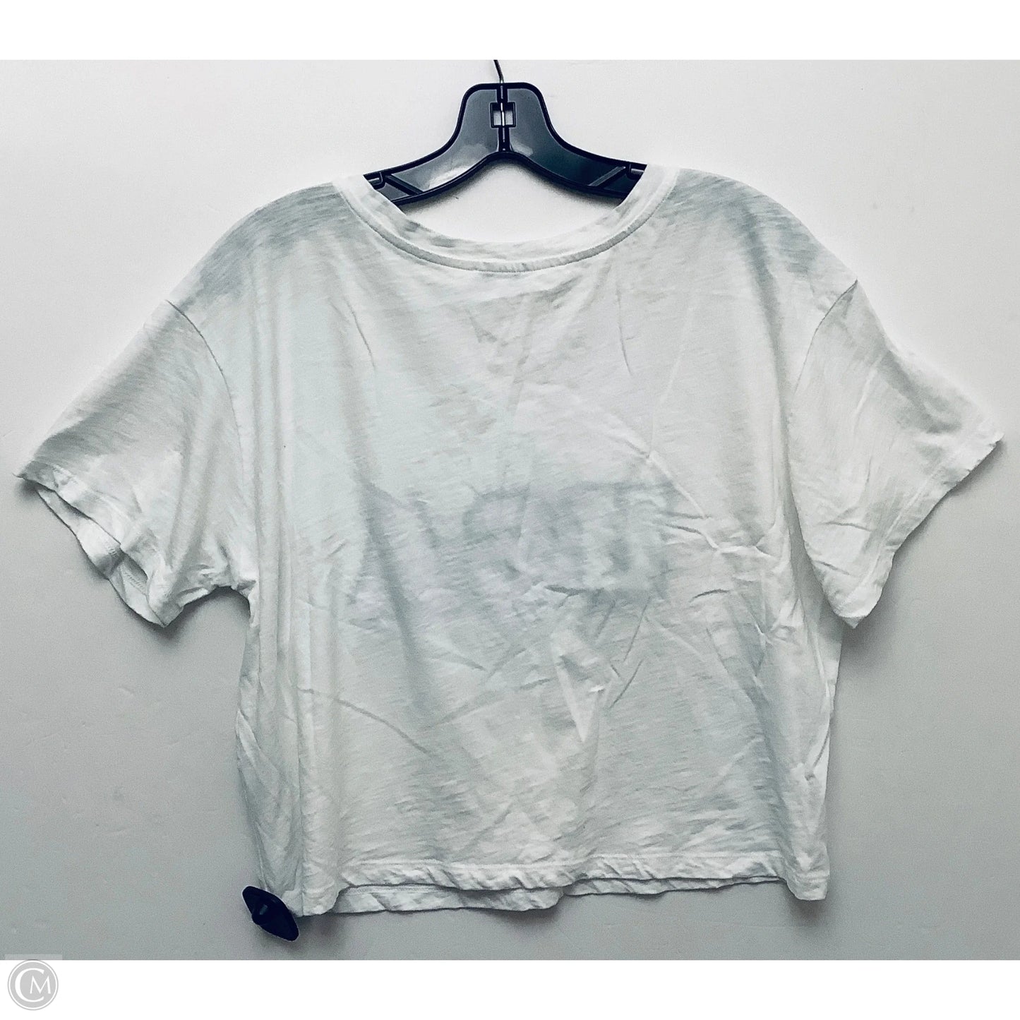 Top Short Sleeve Basic By Venus In White, Size: L