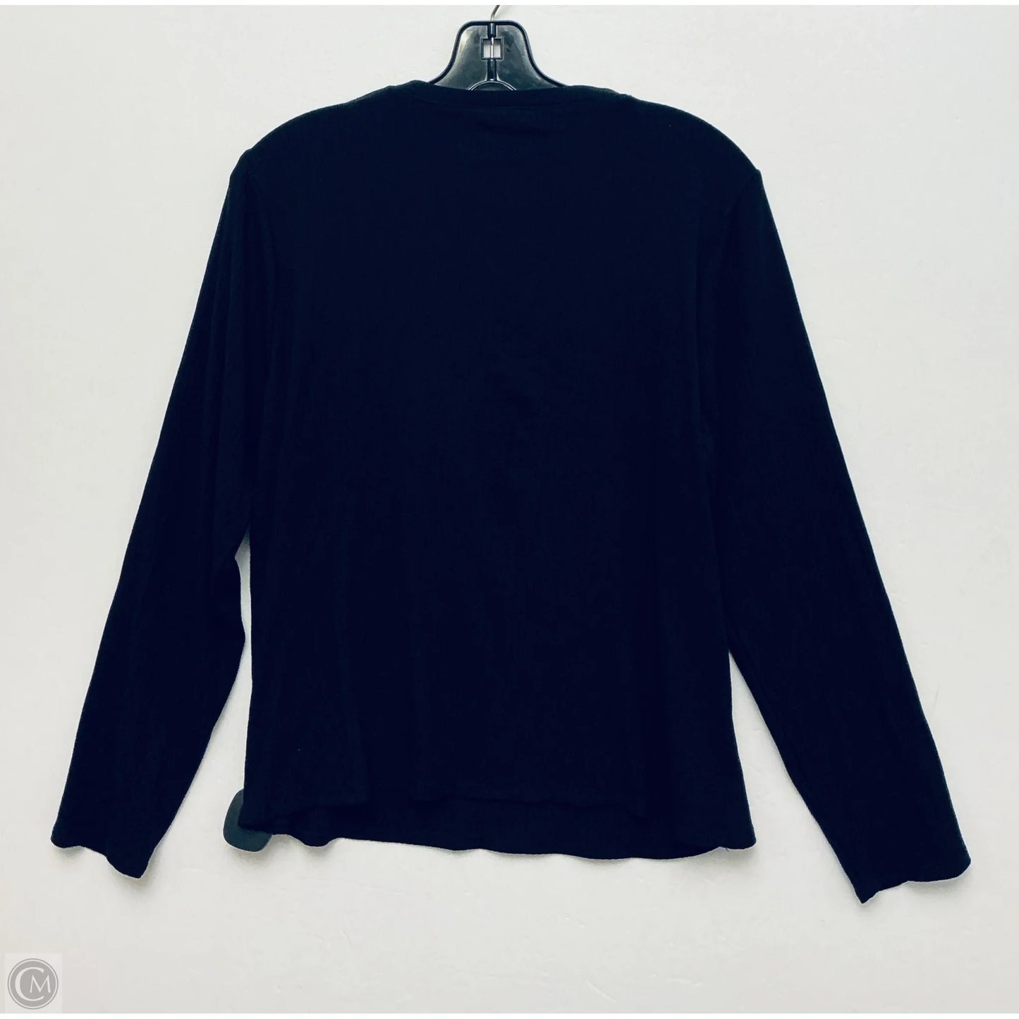 Top Long Sleeve By Splendid In Black, Size: Xl
