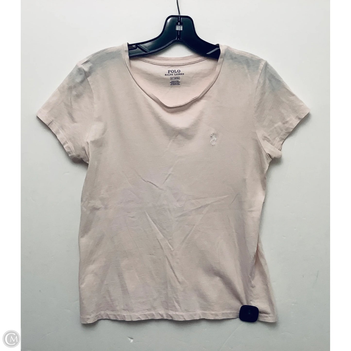 Top Short Sleeve Basic By Polo Ralph Lauren In Pink, Size: M