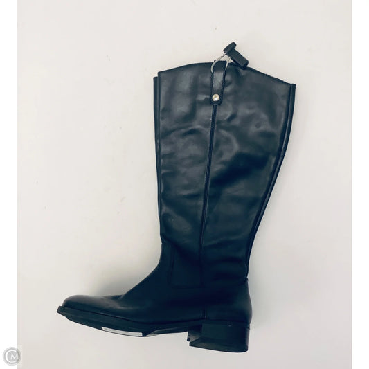 Boots Leather By Inc In Black, Size: 10