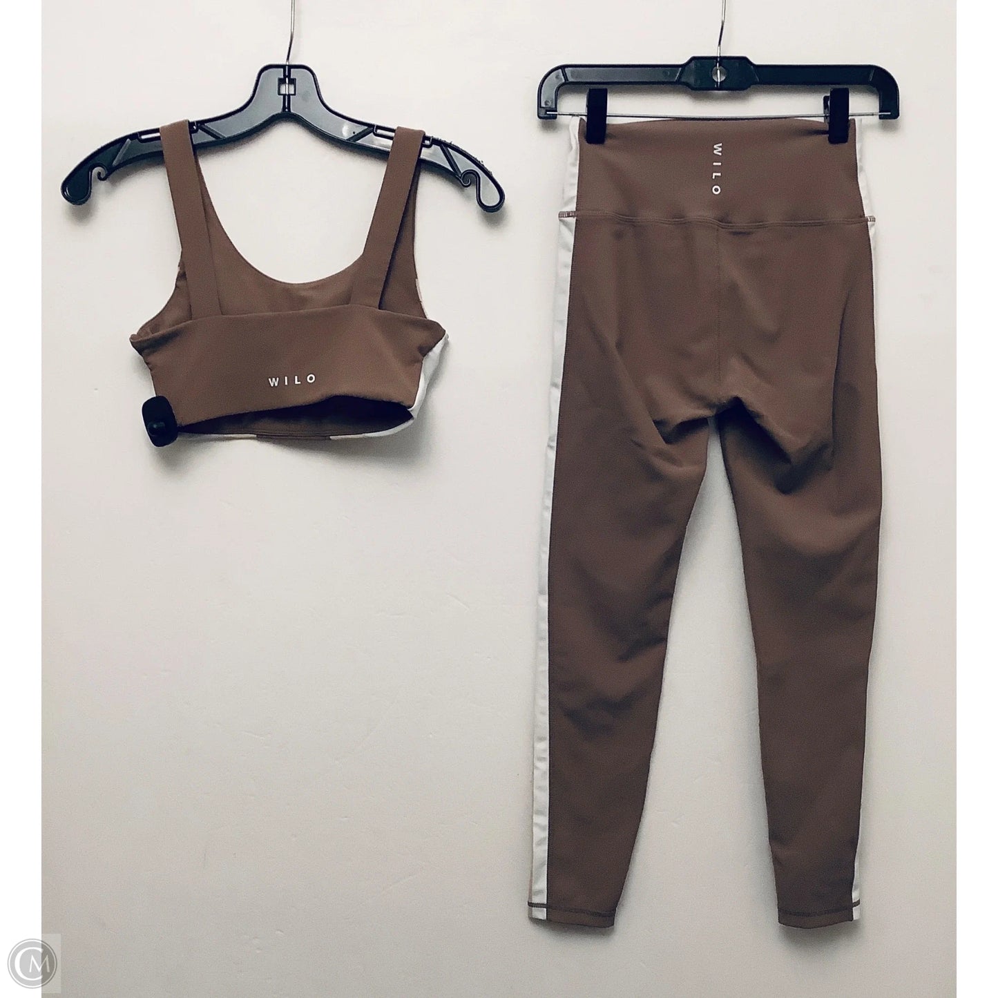 Athletic Pants 2pc By Cmc In Tan, Size: S