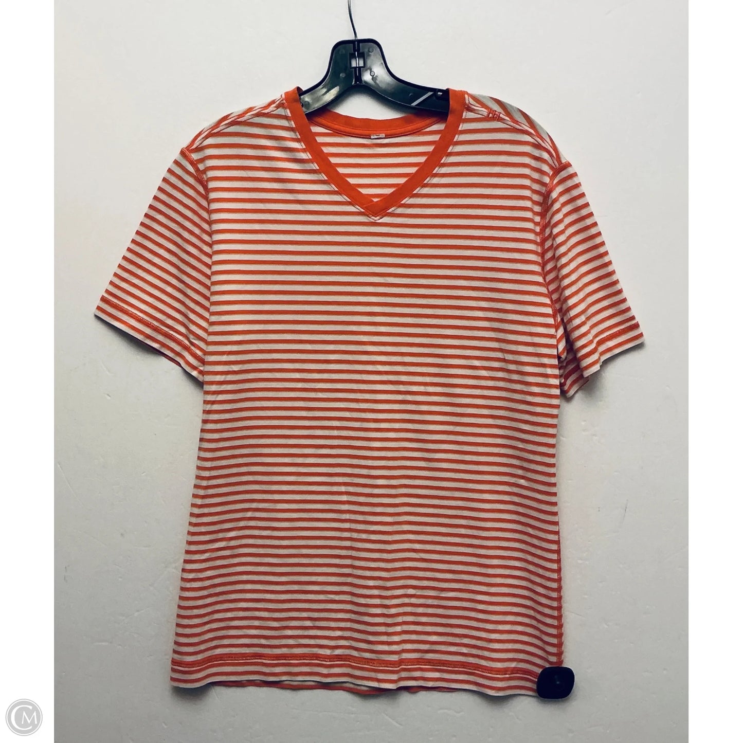 Top Short Sleeve Basic By Lululemon In Orange, Size: L