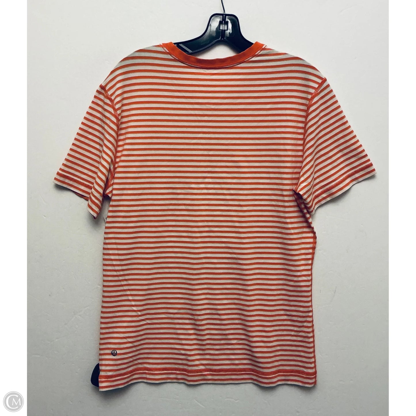 Top Short Sleeve Basic By Lululemon In Orange, Size: L