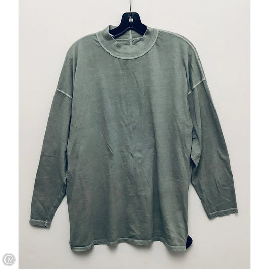 Top Long Sleeve Basic By We The Free In Green, Size: M