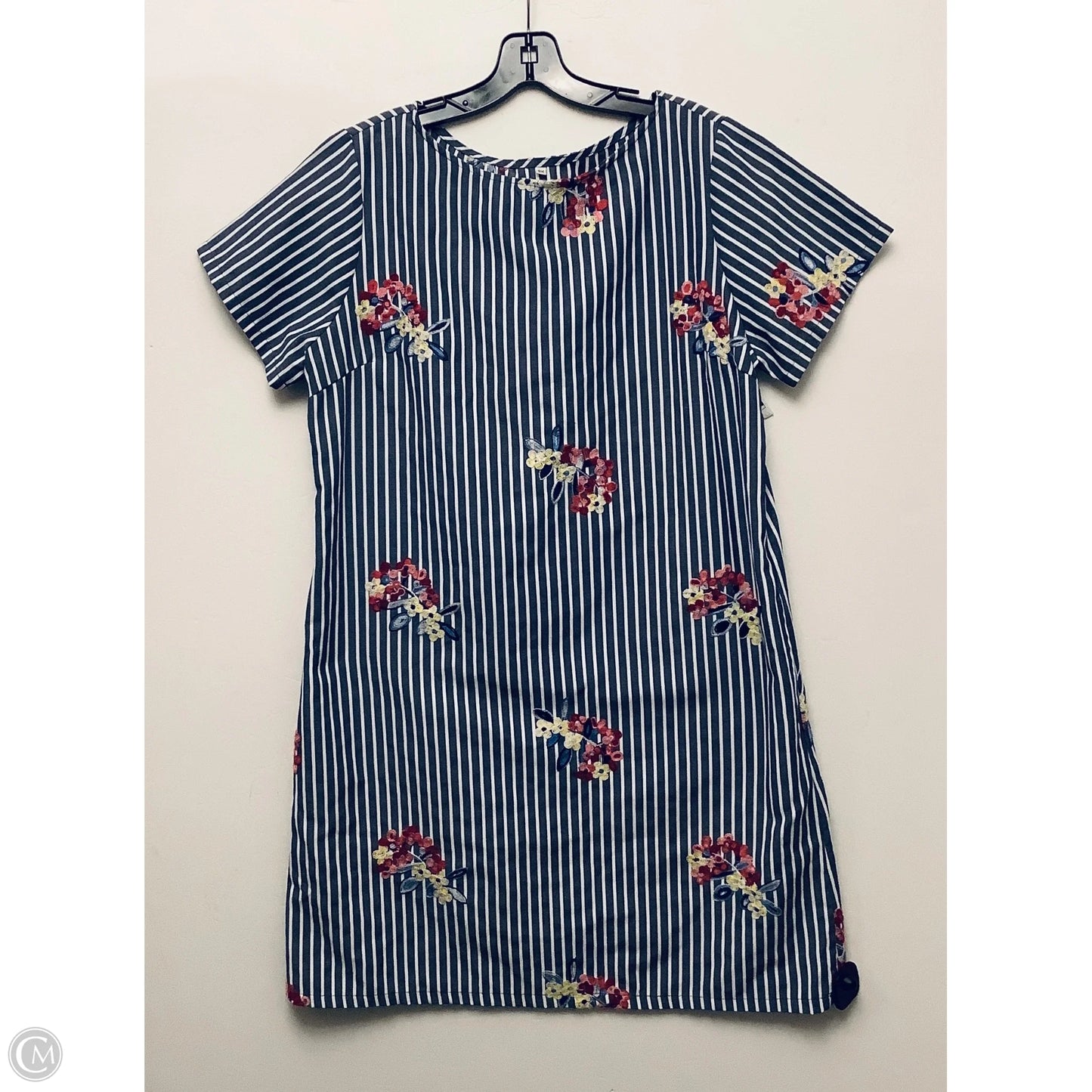 Dress Casual Midi By Clothes Mentor In Striped Pattern, Size: 2x