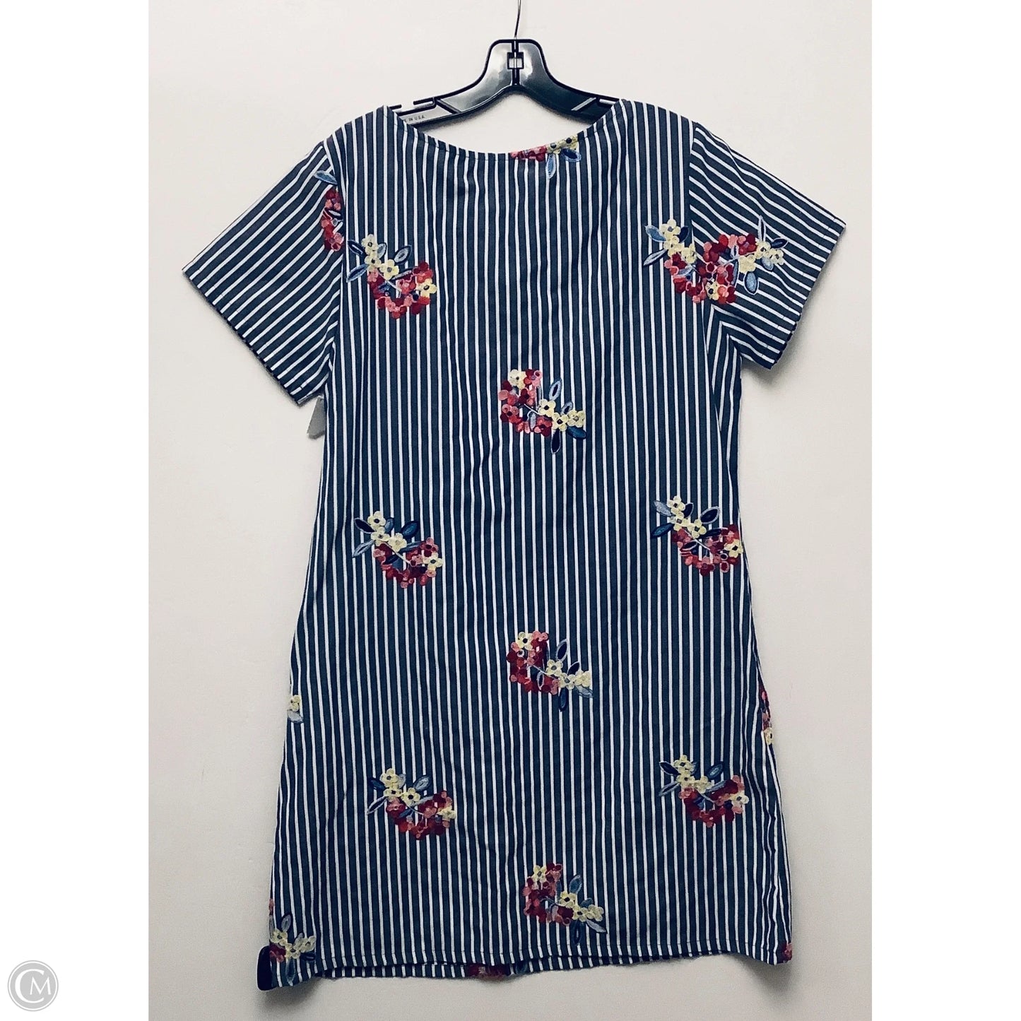 Dress Casual Midi By Clothes Mentor In Striped Pattern, Size: 2x