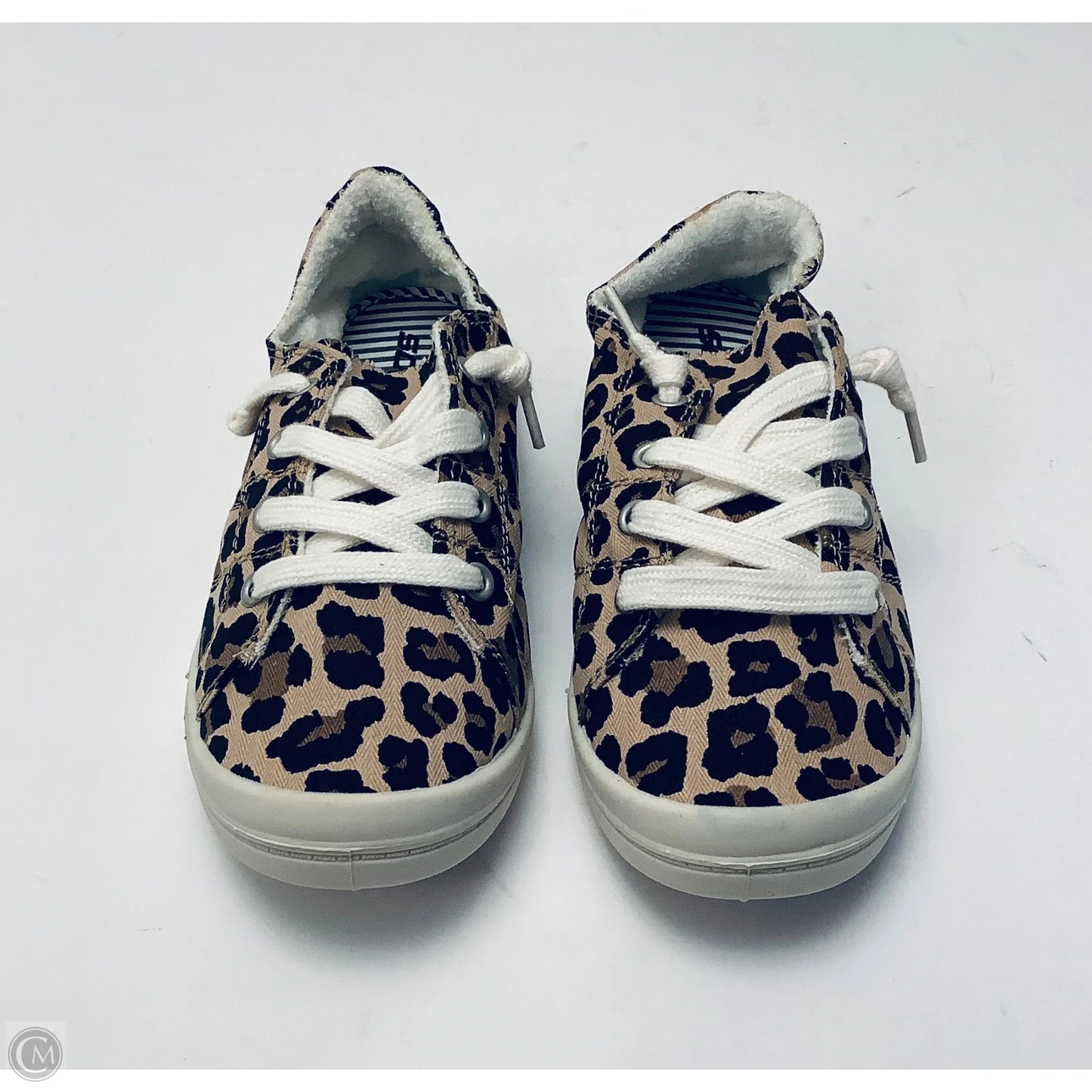 Shoes Flats By Soda In Animal Print, Size: 7.5