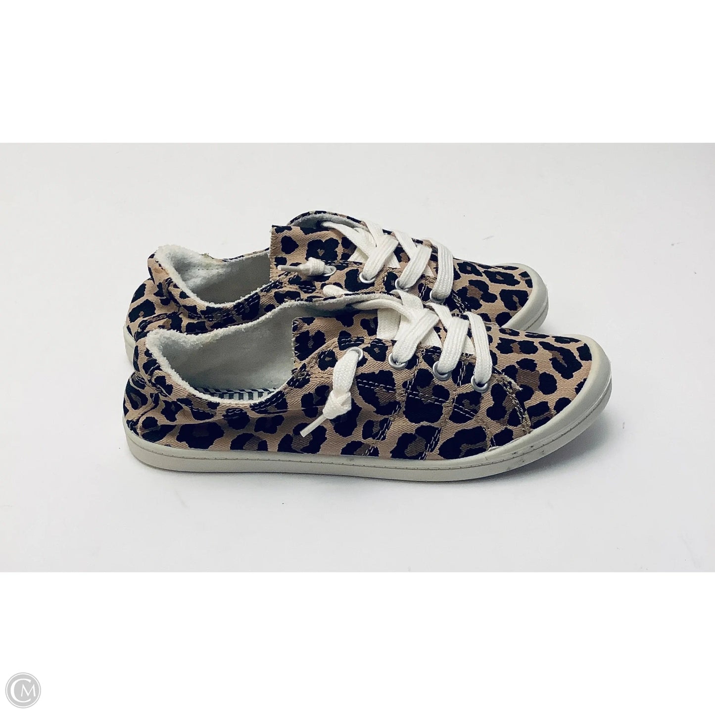 Shoes Flats By Soda In Animal Print, Size: 7.5