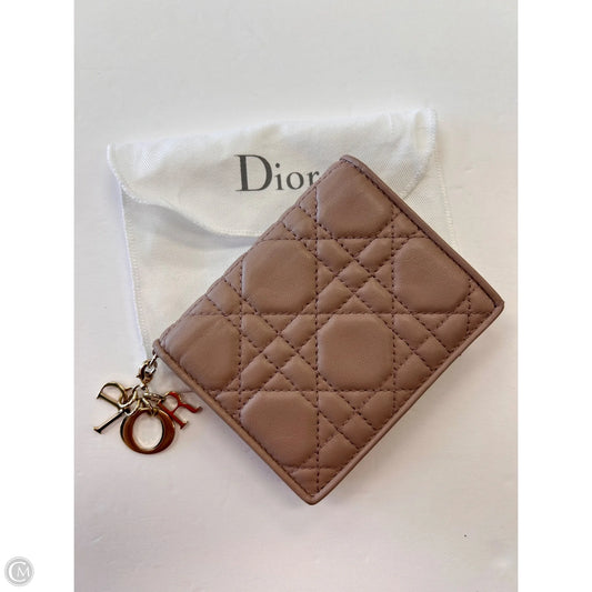 Wallet Luxury Designer By Dior, Size: Small