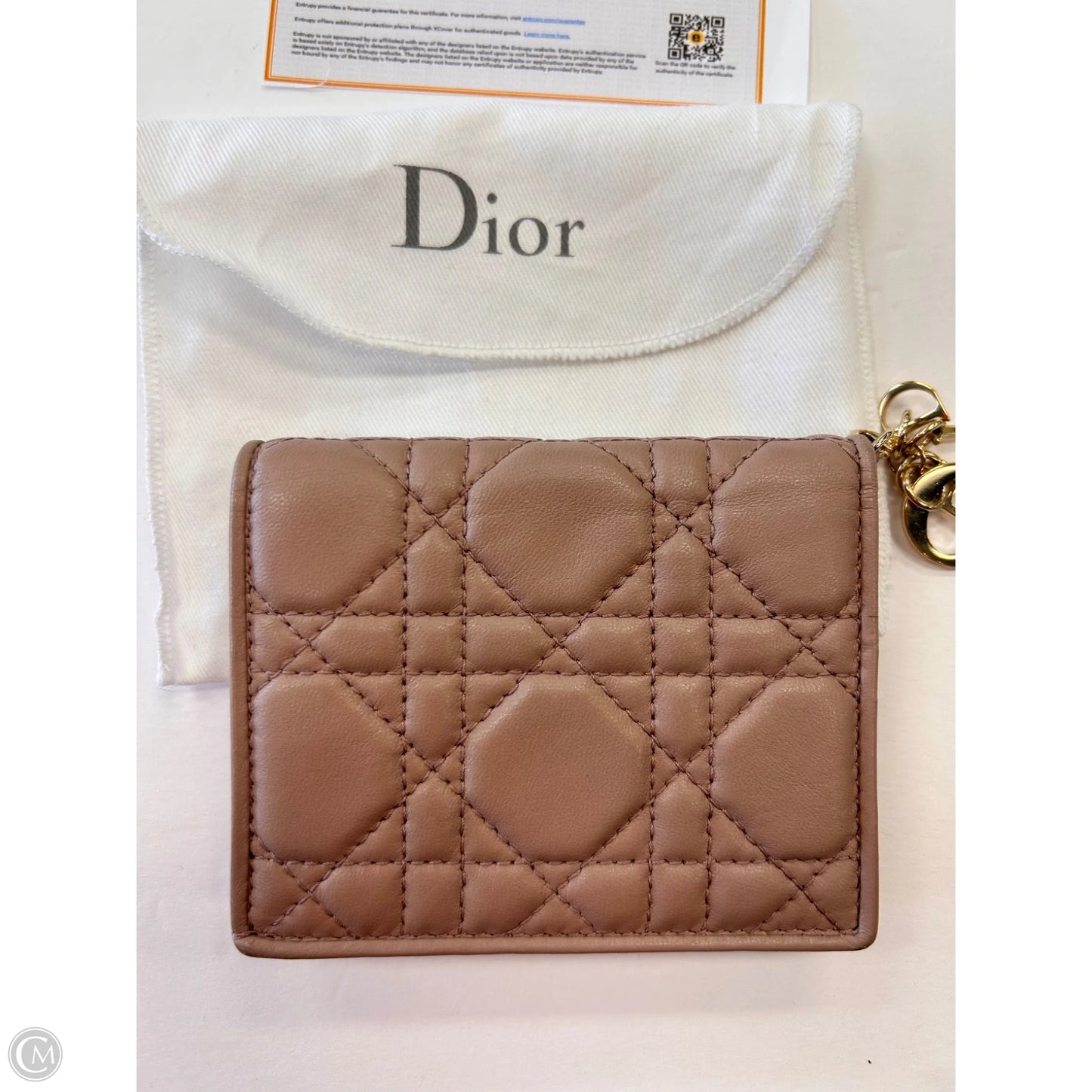Wallet Luxury Designer By Dior, Size: Small