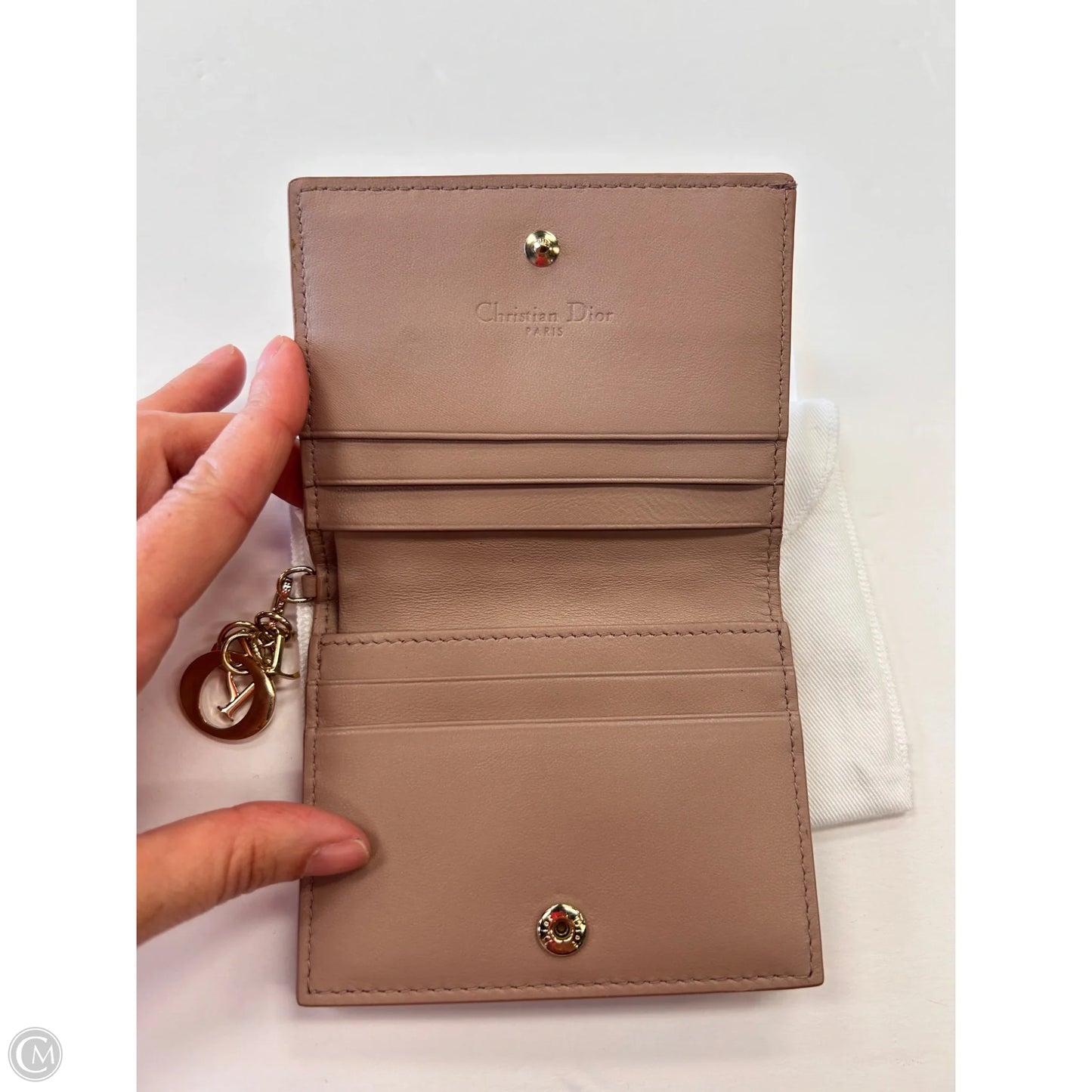 Wallet Luxury Designer By Dior, Size: Small