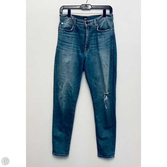 Jeans Skinny By Hudson In Blue Denim, Size: 12