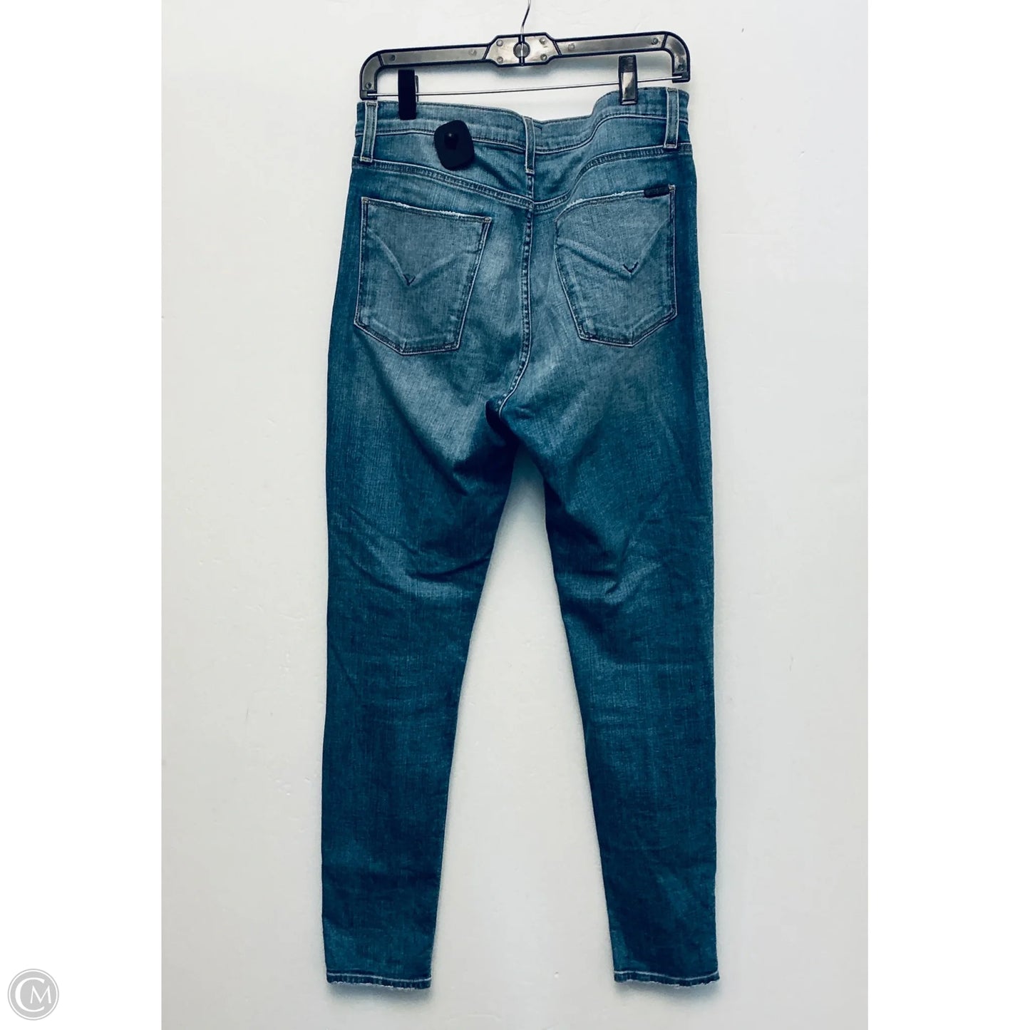 Jeans Skinny By Hudson In Blue Denim, Size: 12