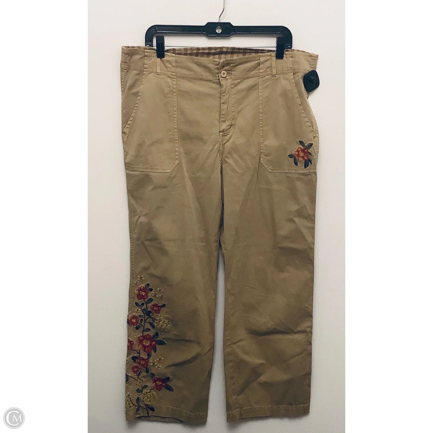 Pants Chinos & Khakis By Sundance In Tan, Size: 16