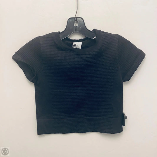 Athletic Top Short Sleeve By All In Motion In Black, Size: Xs