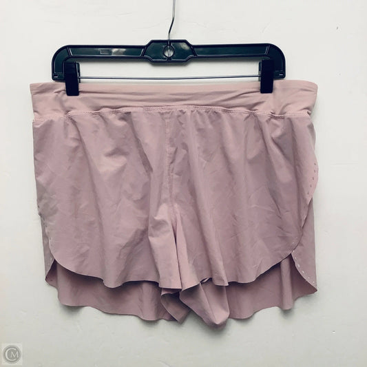 Athletic Shorts By Lululemon In Purple, Size: 12