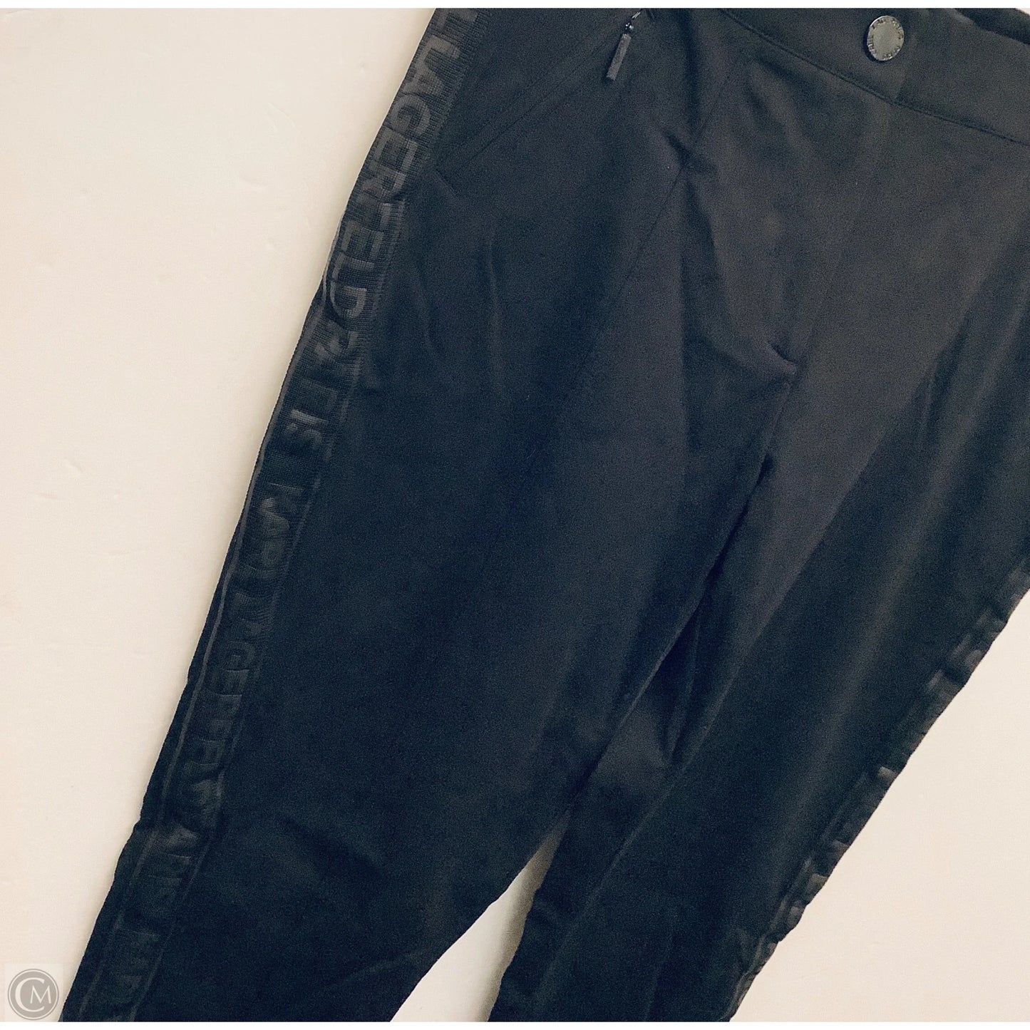 Pants Designer By Karl Lagerfeld In Black, Size: 14