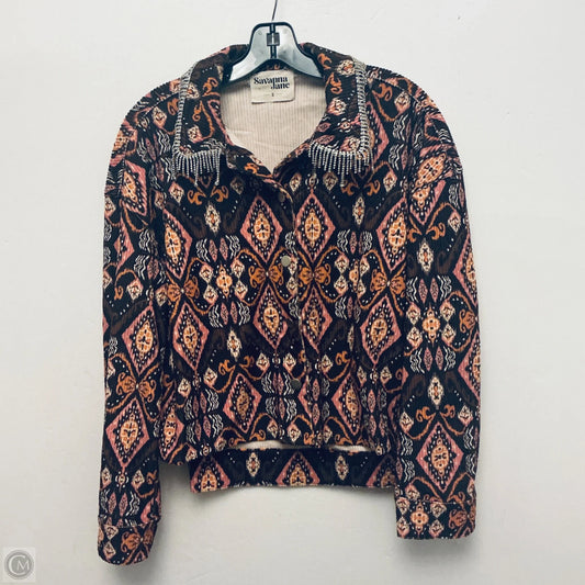 Jacket Other By Savanna Jane In Brown, Size: S