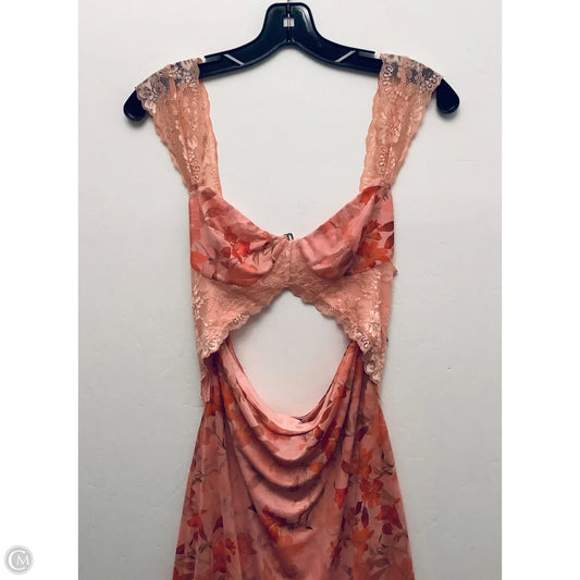 Dress Party Long By Clothes Mentor In Plaid Pattern, Size: M