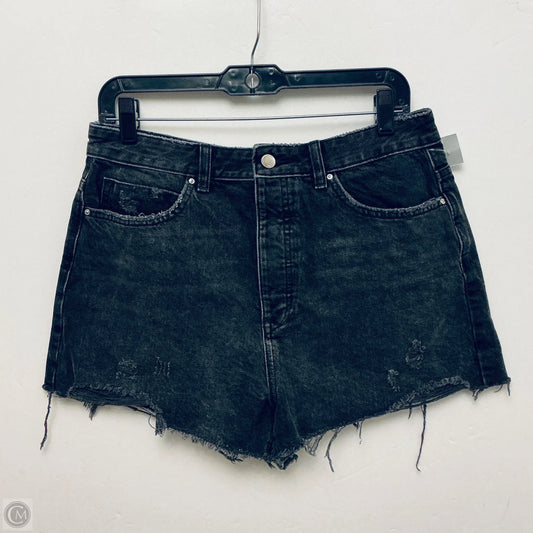Shorts By Zara In Black Denim, Size: 10