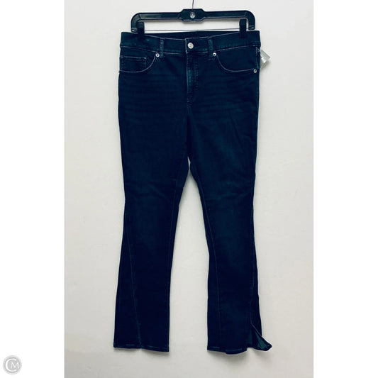 Jeans Flared By Express In Blue Denim, Size: 10p