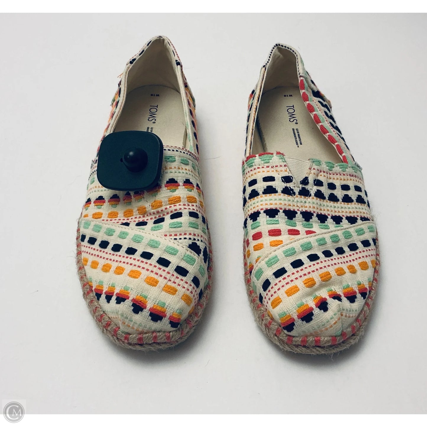 Shoes Flats By Toms In Multi-colored, Size: 10