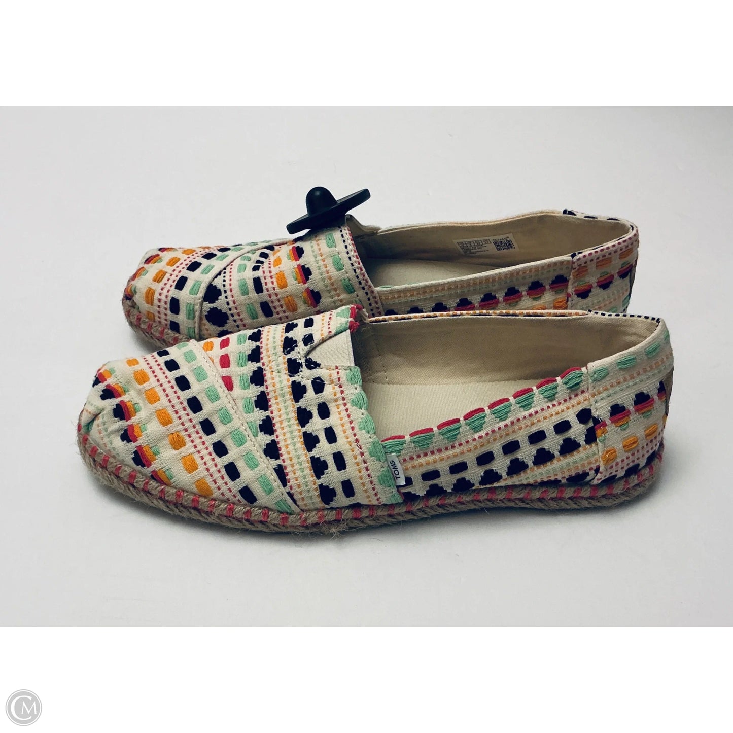 Shoes Flats By Toms In Multi-colored, Size: 10