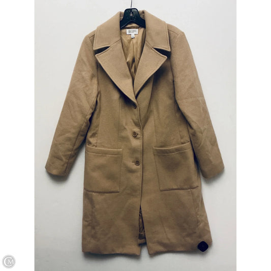 Coat Peacoat By Candace Cameron Bure In Tan, Size: S