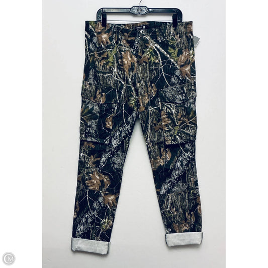 Pants Cargo & Utility By Clothes Mentor In Camouflage Print, Size: L