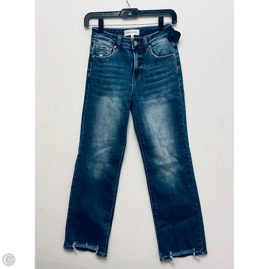 Jeans Straight By Risen In Blue Denim, Size: 2