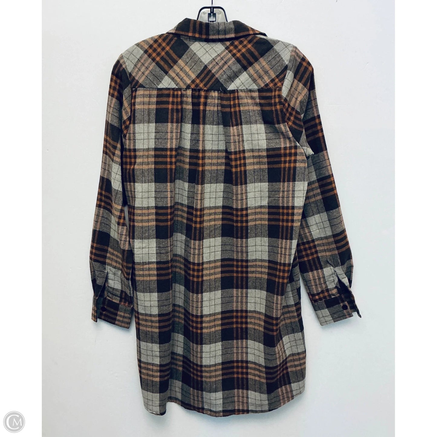 Dress Casual Short By Savanna Jane In Brown, Size: S