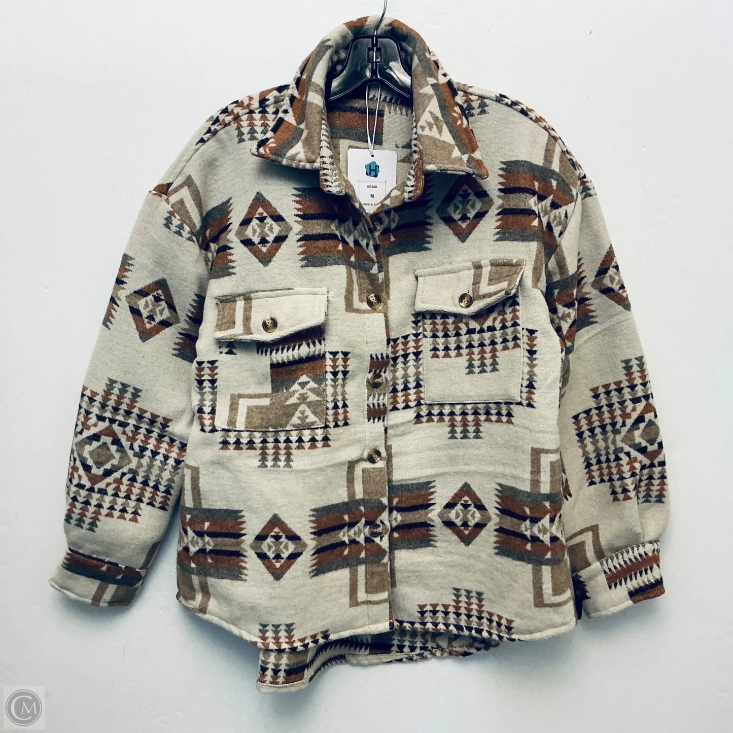 Jacket Other By Cme In Cream, Size: M