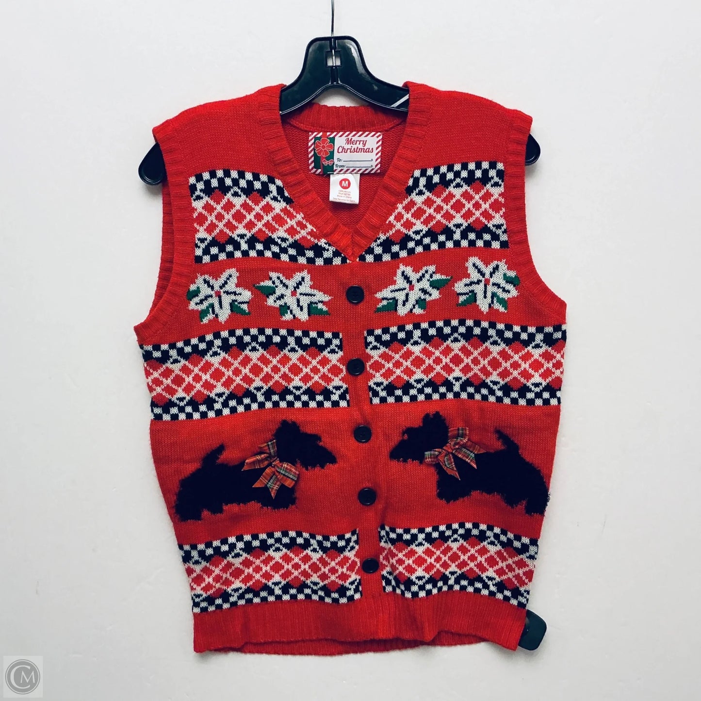 Sweater By Clothes Mentor In Red, Size: M