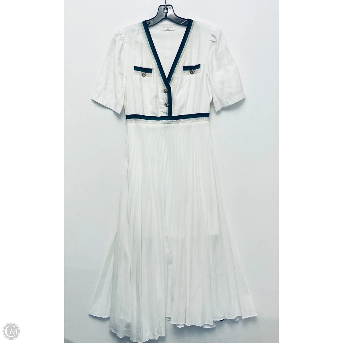 Dress Designer By Sandro In White, Size: M