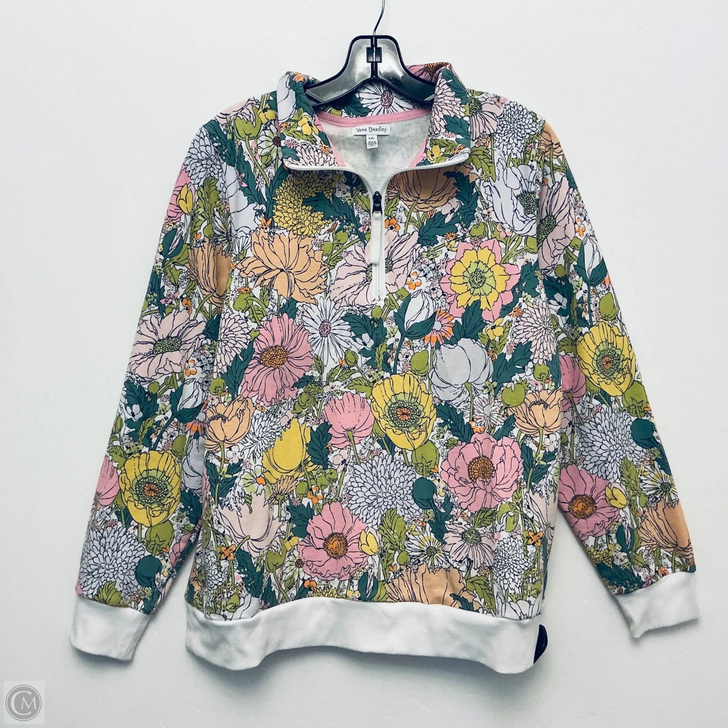 Jacket Other By Vera Bradley In Floral Print, Size: L