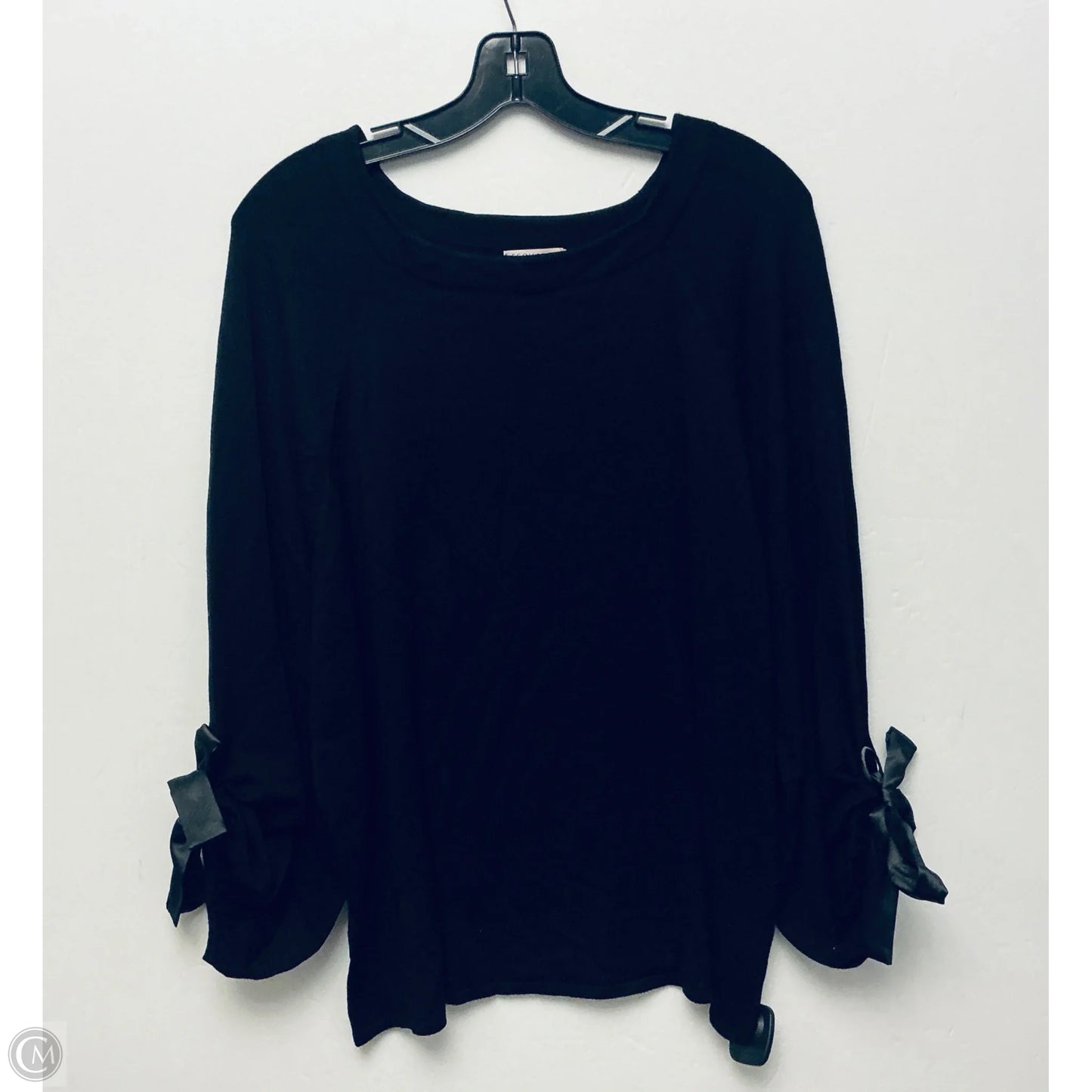 Top Long Sleeve By Clothes Mentor In Black, Size: Xl