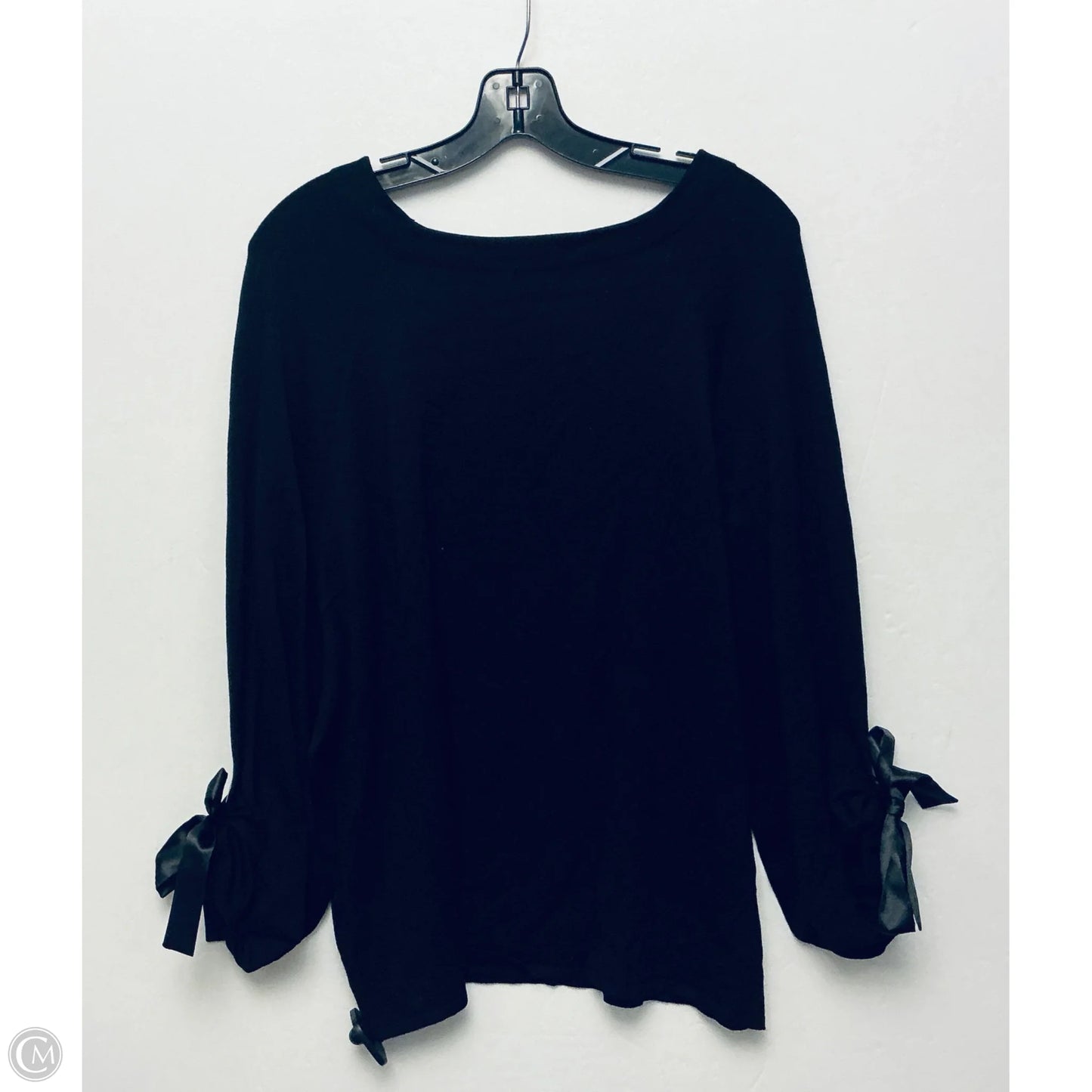 Top Long Sleeve By Clothes Mentor In Black, Size: Xl