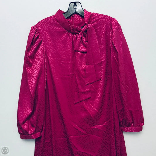 Dress Party Midi By Jessica Howard In Pink, Size: Xl