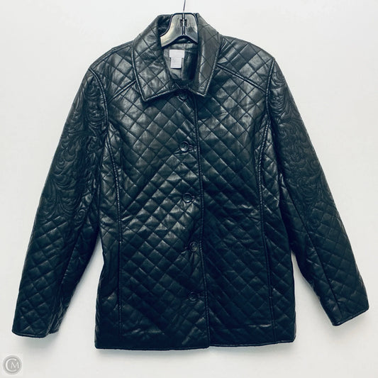 Jacket Other By Chicos In Black, Size: 12