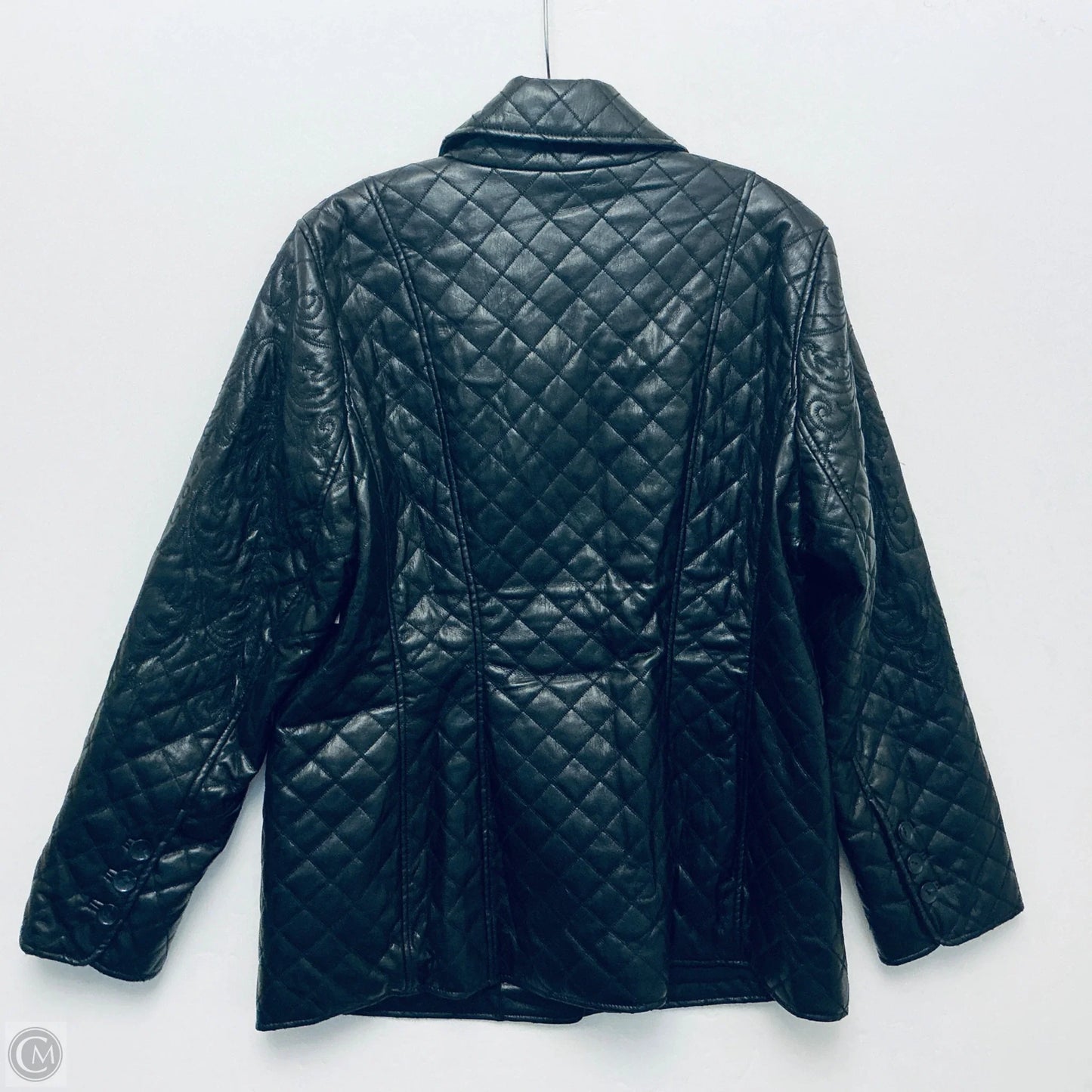 Jacket Other By Chicos In Black, Size: 12