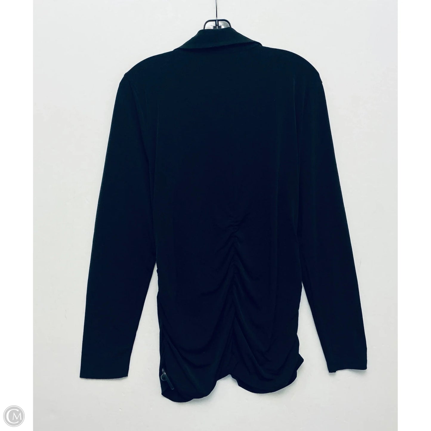 Top Long Sleeve By White House Black Market In Black, Size: Xl