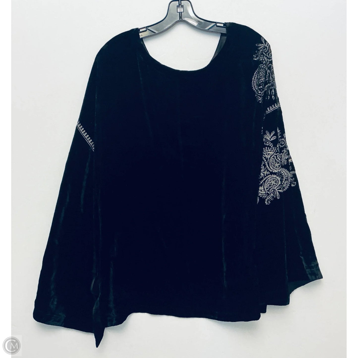Top Long Sleeve By Sundance In Black, Size: Xxl