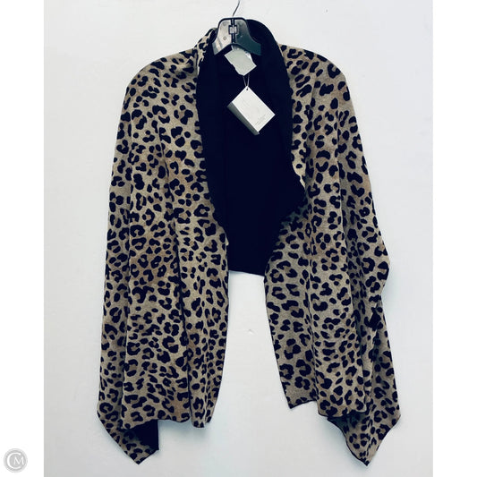 Cardigan By Chicos In Animal Print, Size: Osfm