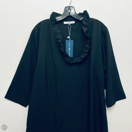 Dress Casual Midi By Michelle Mcdowell In Black, Size: Xxl