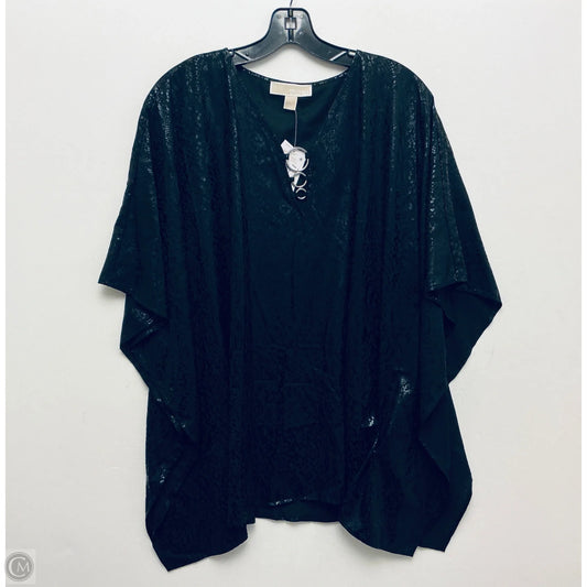 Top Short Sleeve By Michael By Michael Kors In Black, Size: L
