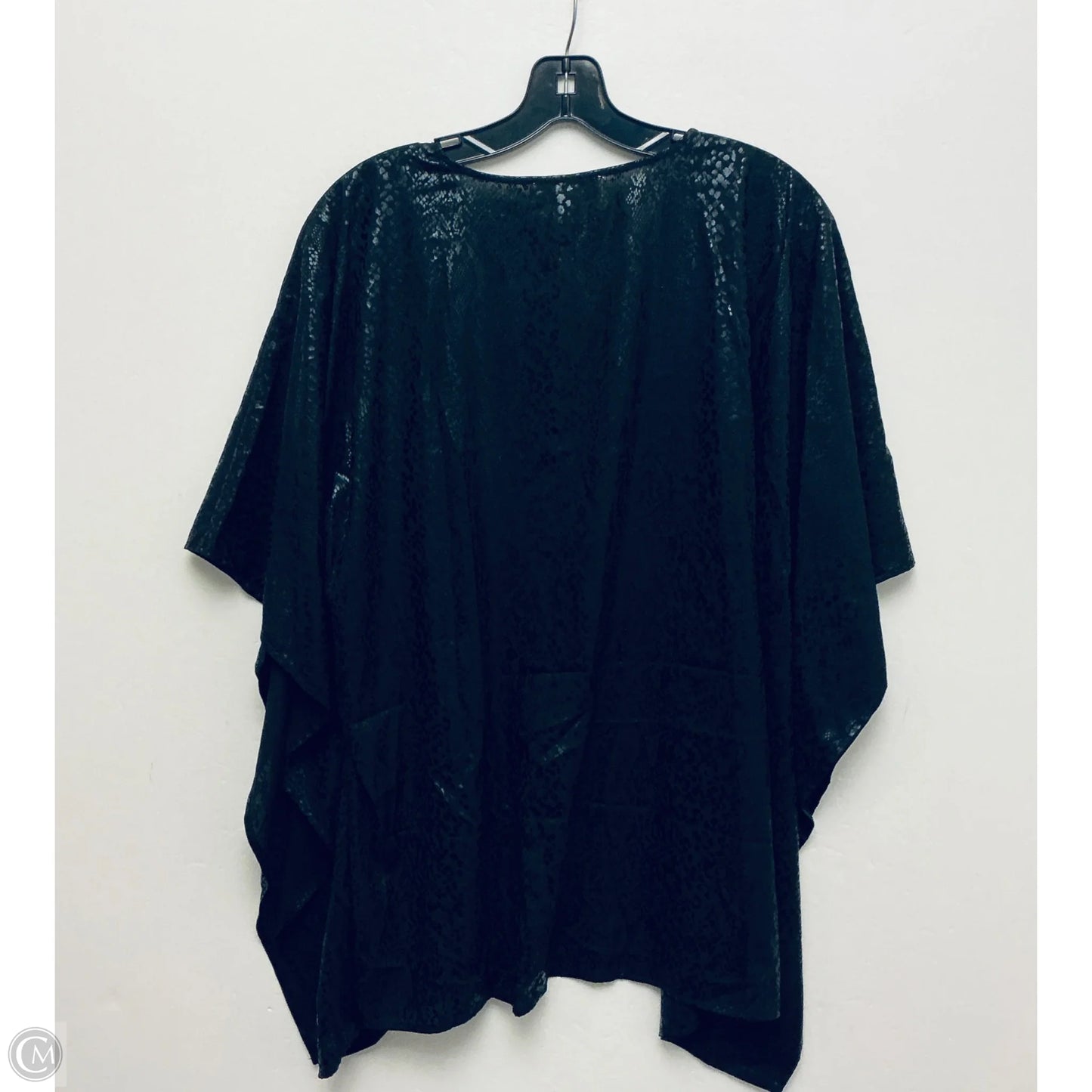 Top Short Sleeve By Michael By Michael Kors In Black, Size: L