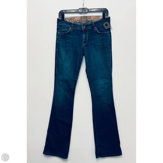 Jeans Boot Cut By Rich And Skinny In Blue Denim, Size: 6