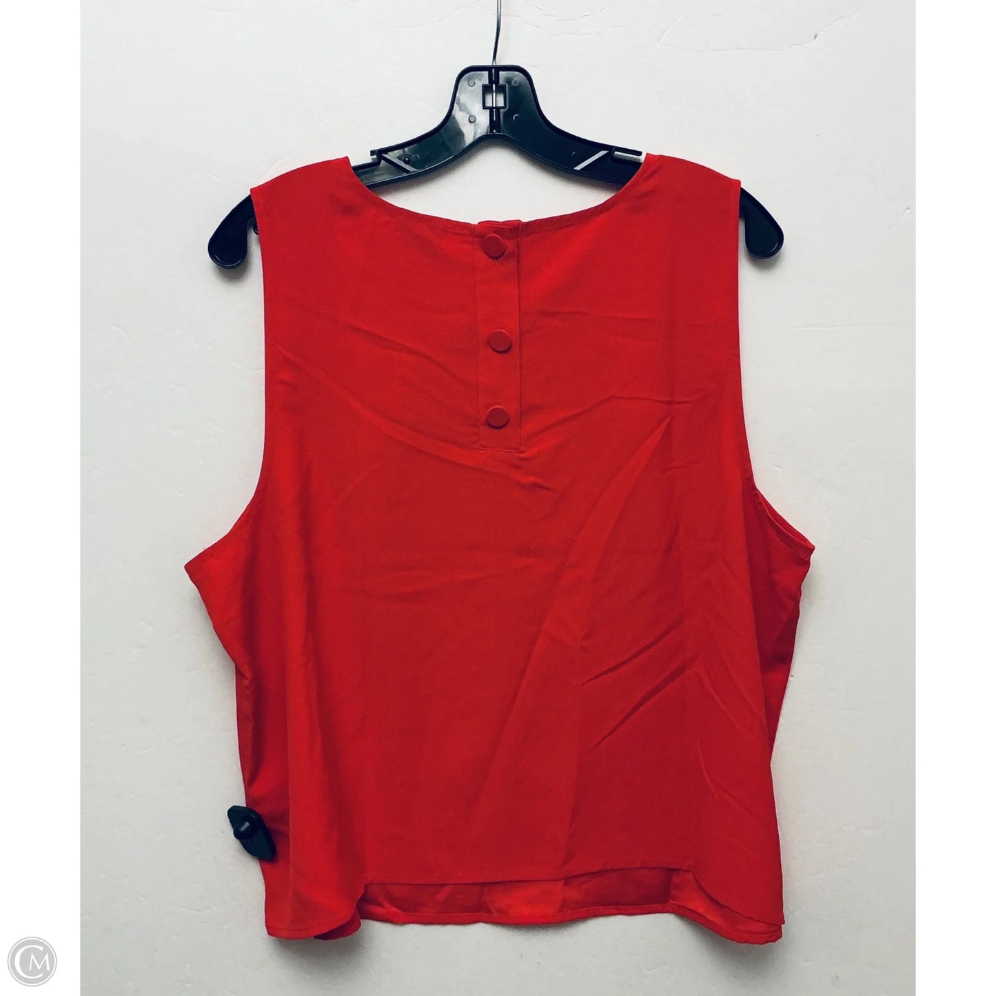 Top Sleeveless By J. Crew In Red, Size: Xl